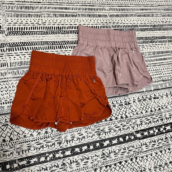 Two Free People FP Movement The Way Home Shorts - Picture 9 of 9